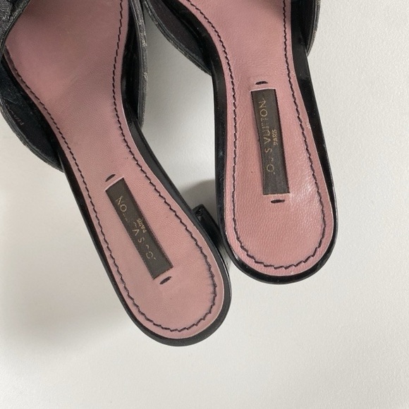 Authentic Louis Vuitton Heels Mules - Picture 4 of 6